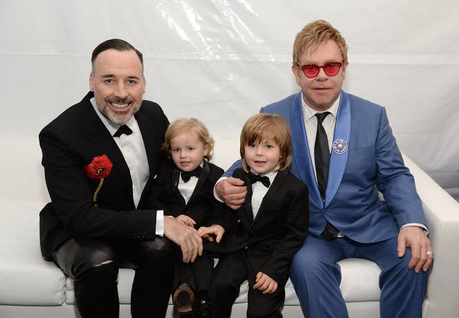 Elton John Familie