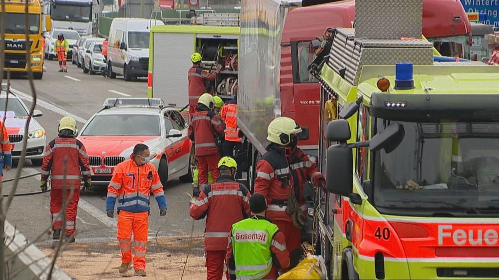 Unfall Winterthur Autobahn Heute