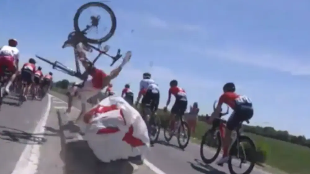 Tour De France Unfall