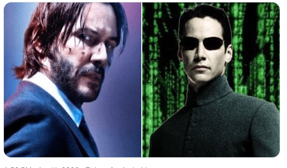 Keanu Reeves Tod