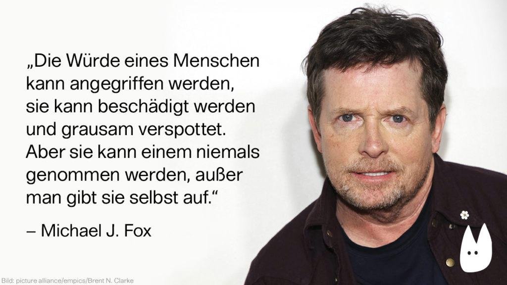 Michael J. Fox Krankheit 