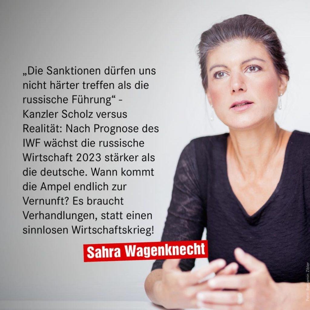 Sahra Wagenknecht Biografie