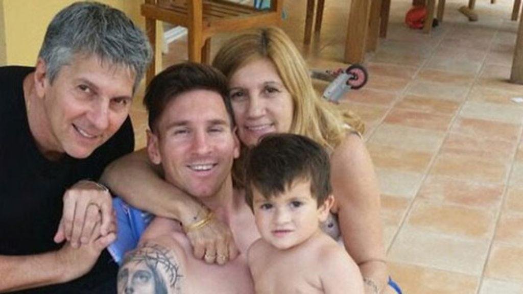 Lionel Messi Eltern