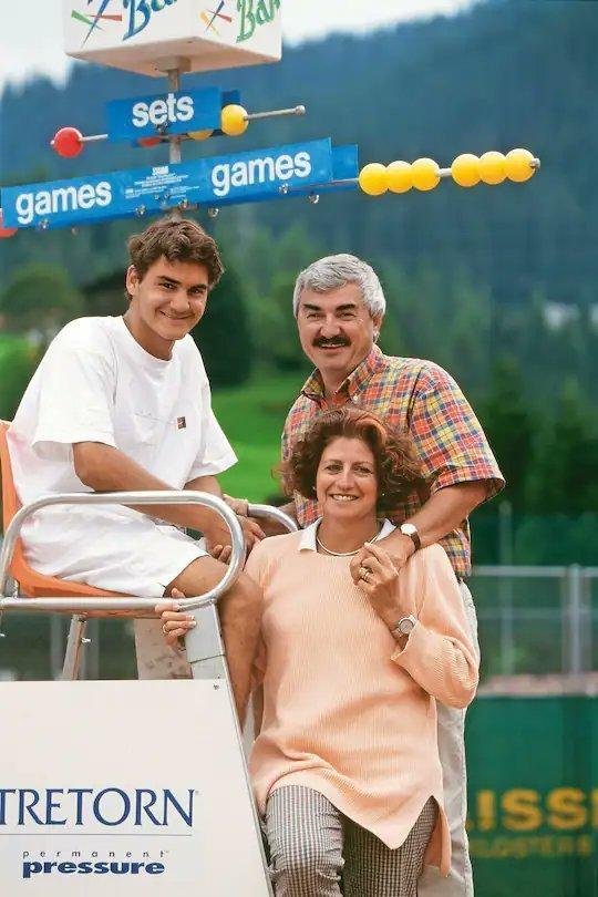 Roger Federer Eltern
