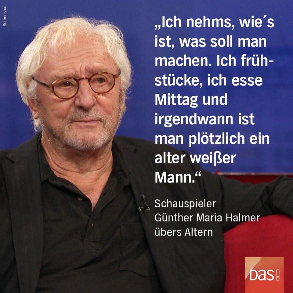 Wie Alt Ist Günther Maria Halmer