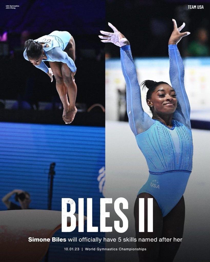 Simone Biles Größe