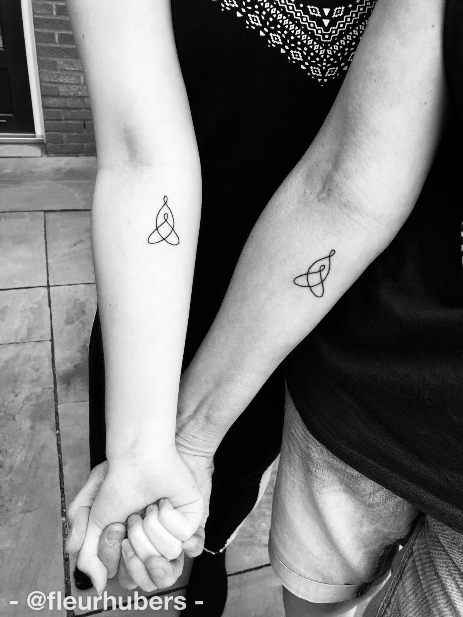 Mutter Tochter Tattoo