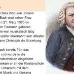 Johann Sebastian Bach Biografie