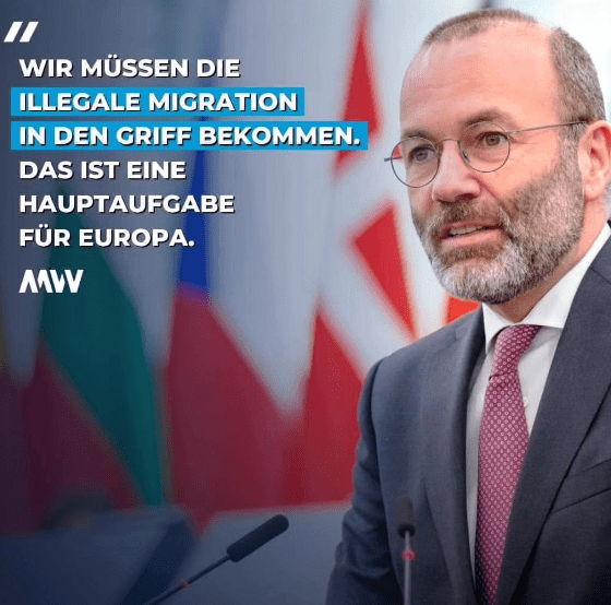 manfred weber ehefrau