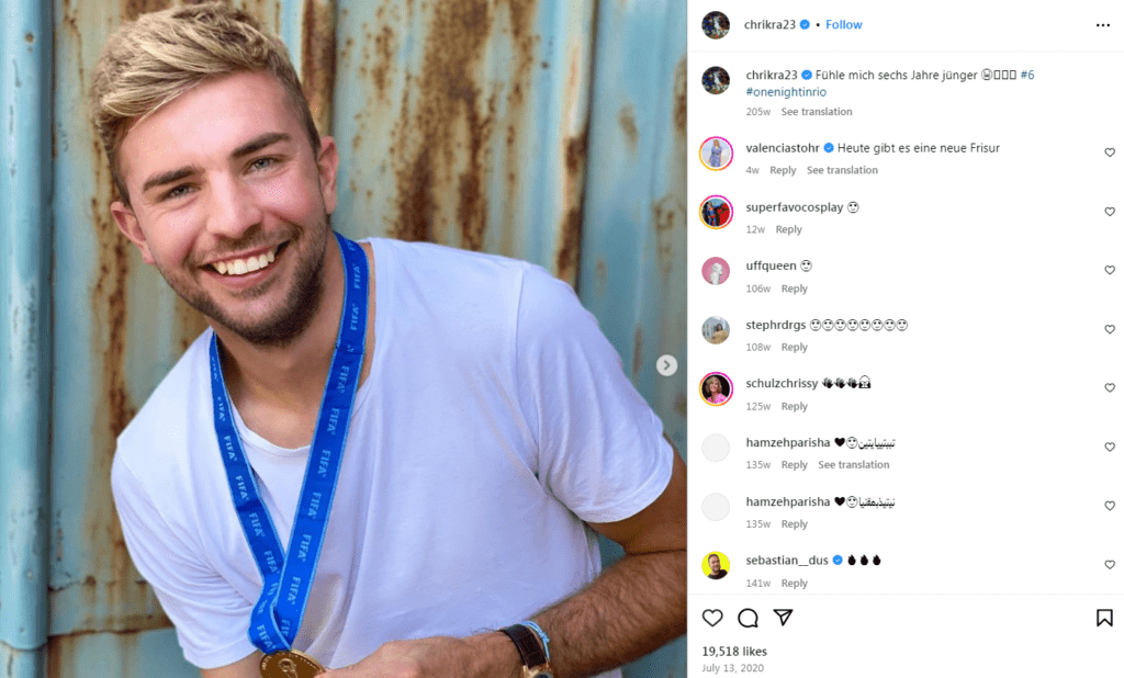 Christoph Kramer Ehefrau