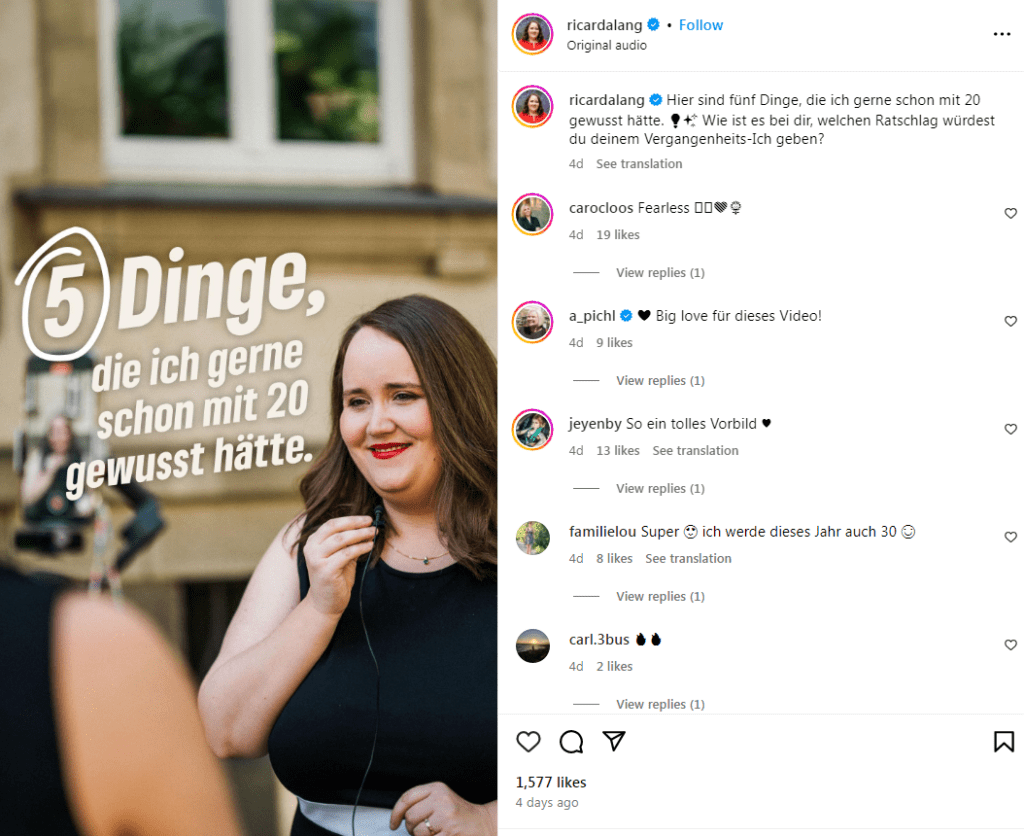 Ricarda Lang Gewicht Und Größe