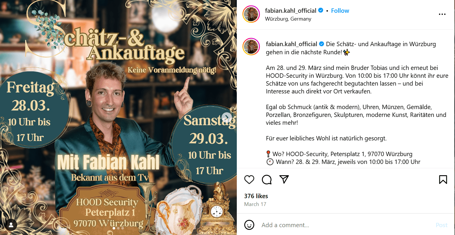 Fabian Kahl Beruf
