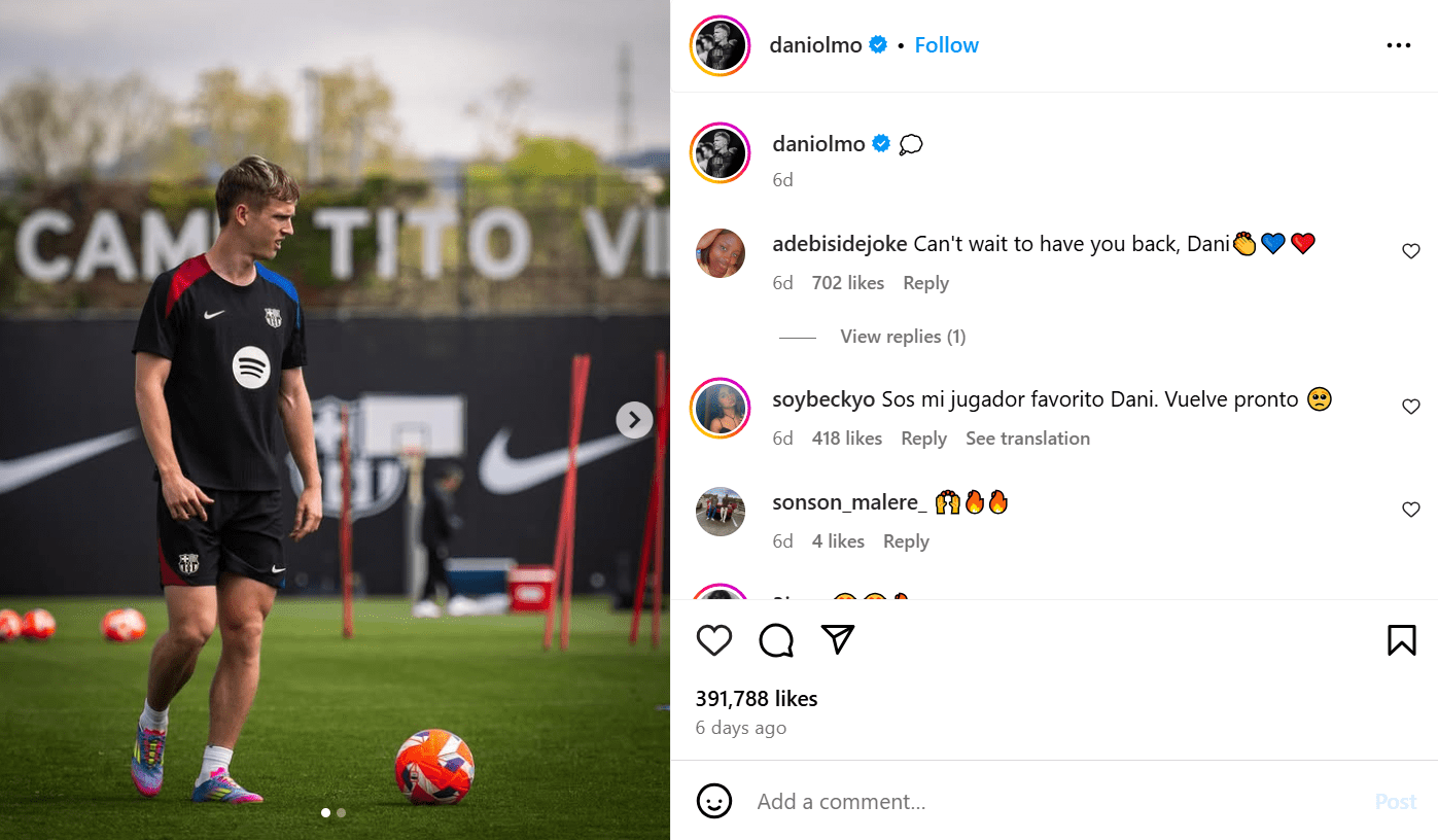 Dani Olmo Fußballspieler