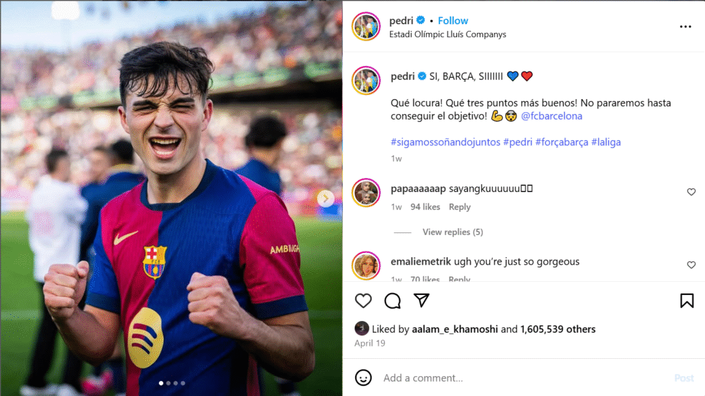 Pedri Fußballspieler Pedri Fußballspieler
