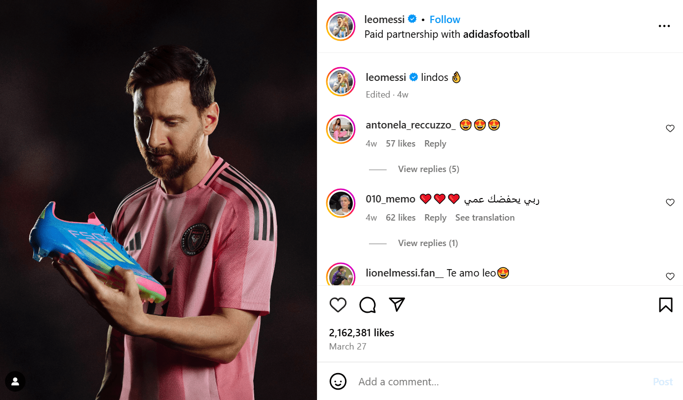 Lionel Messi Vermögen
