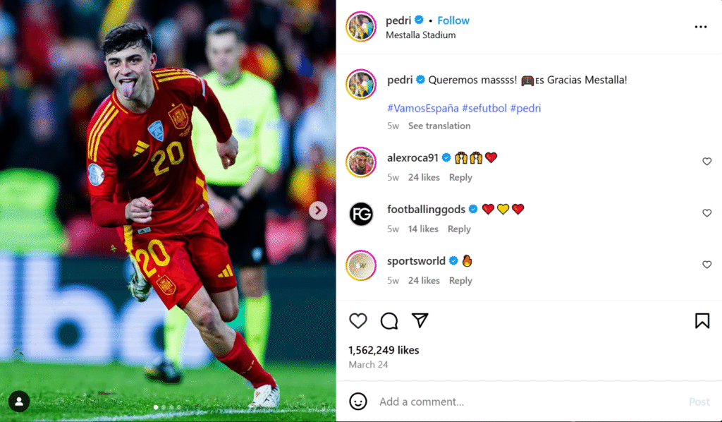 Pedri Fußballspieler Pedri Fußballspieler