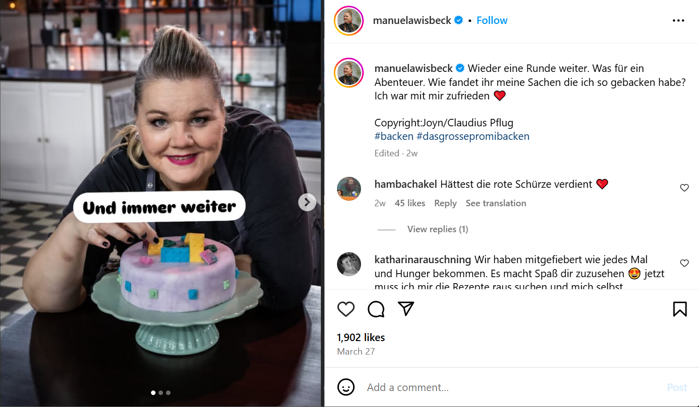 Manuela Wisbeck aktuell