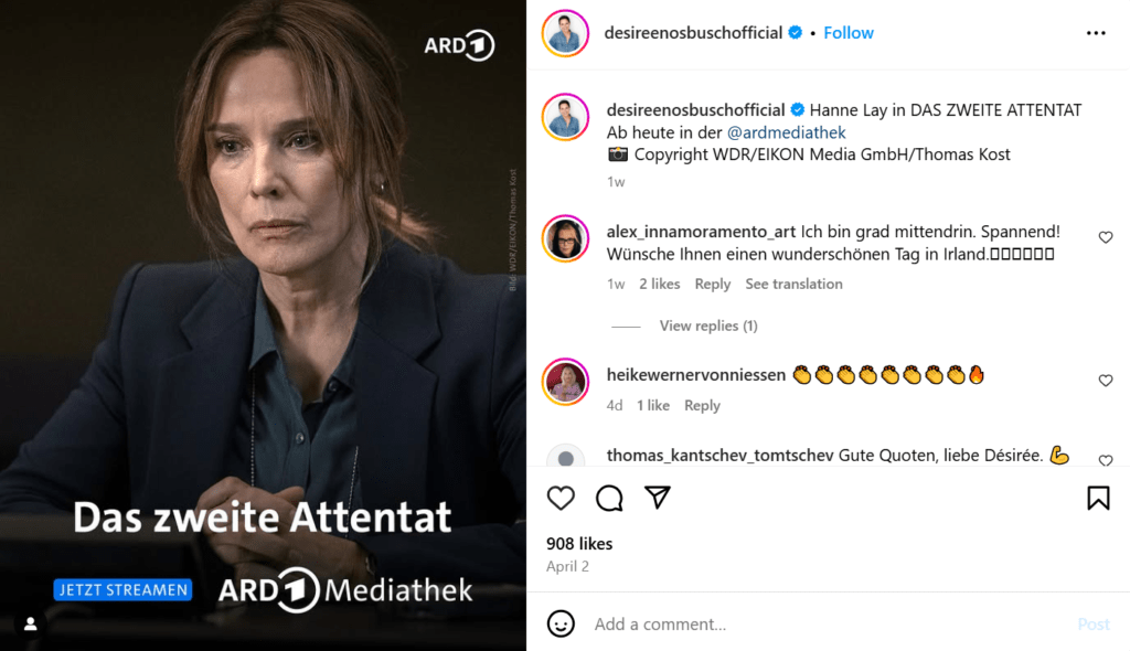 Désirée Nosbusch Schauspielerin
