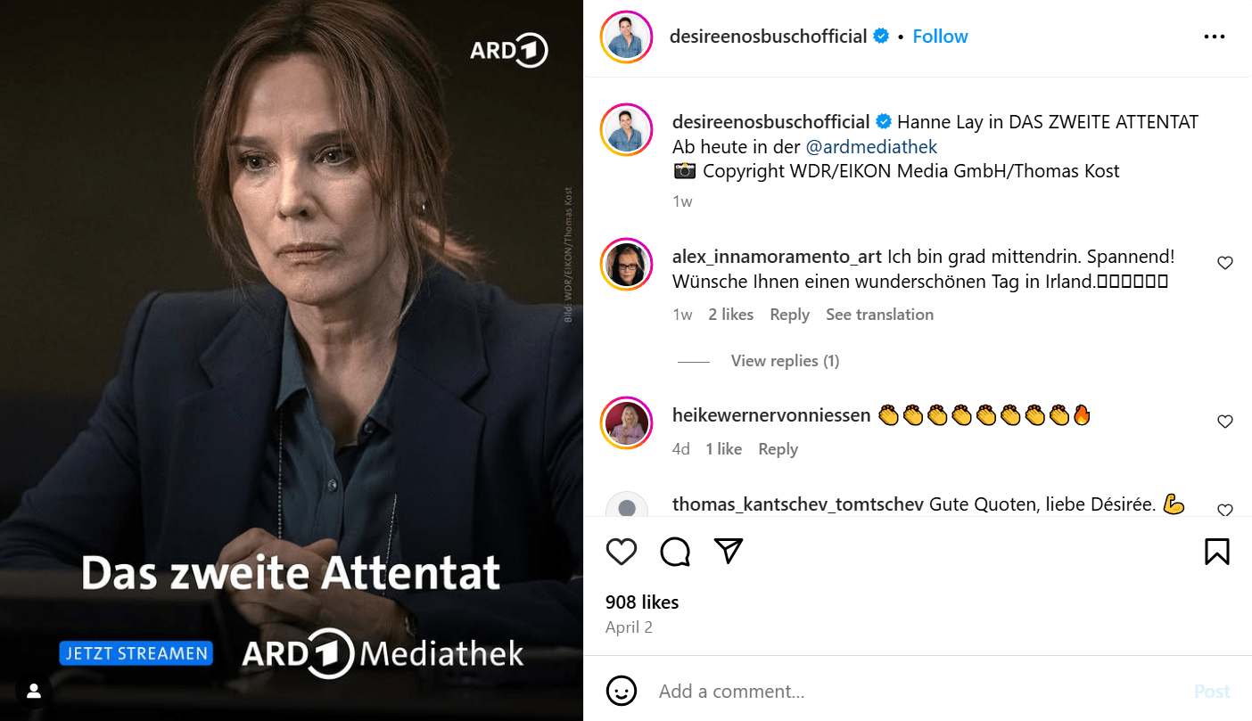Désirée Nosbusch Schauspielerin