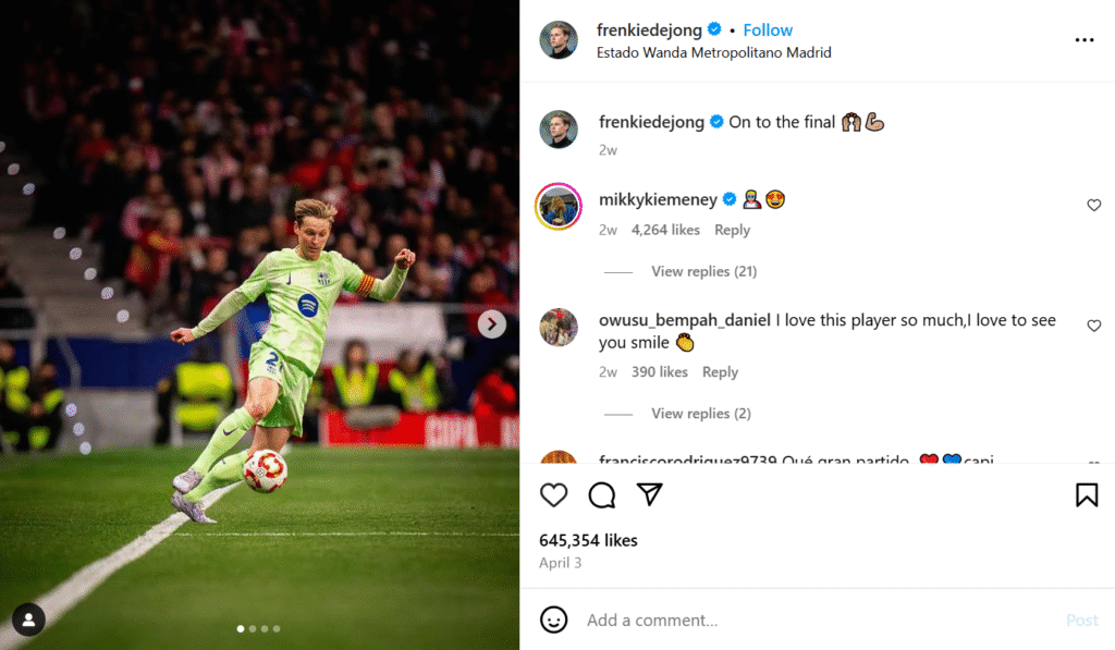 Frenkie de Jong Fußballspieler Frenkie de Jong Fußballspieler