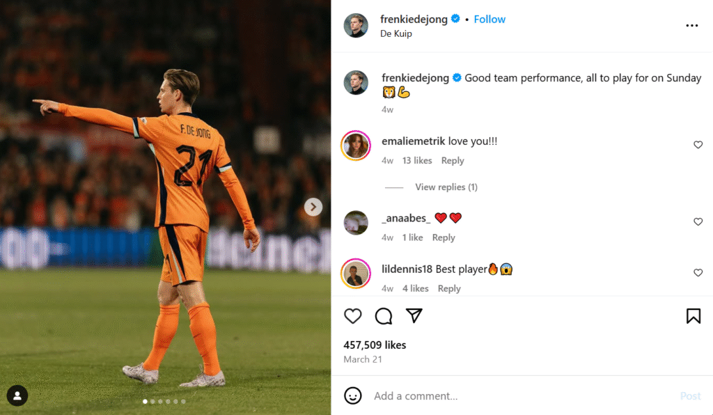 Frenkie de Jong Fußballspieler Frenkie de Jong Fußballspieler