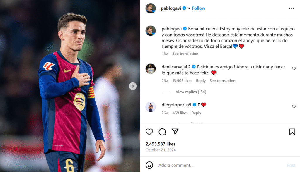Gavi Fußballspieler Gavi Fußballspieler