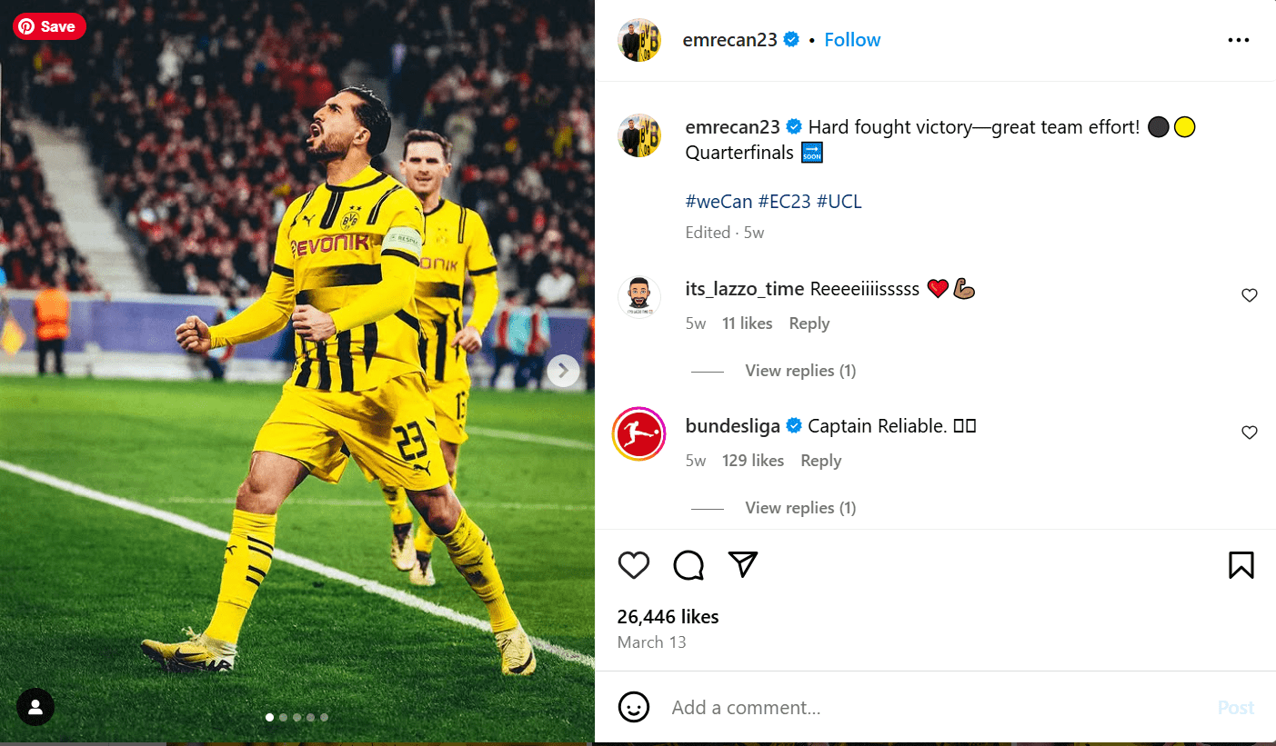Emre Can Fußballspieler