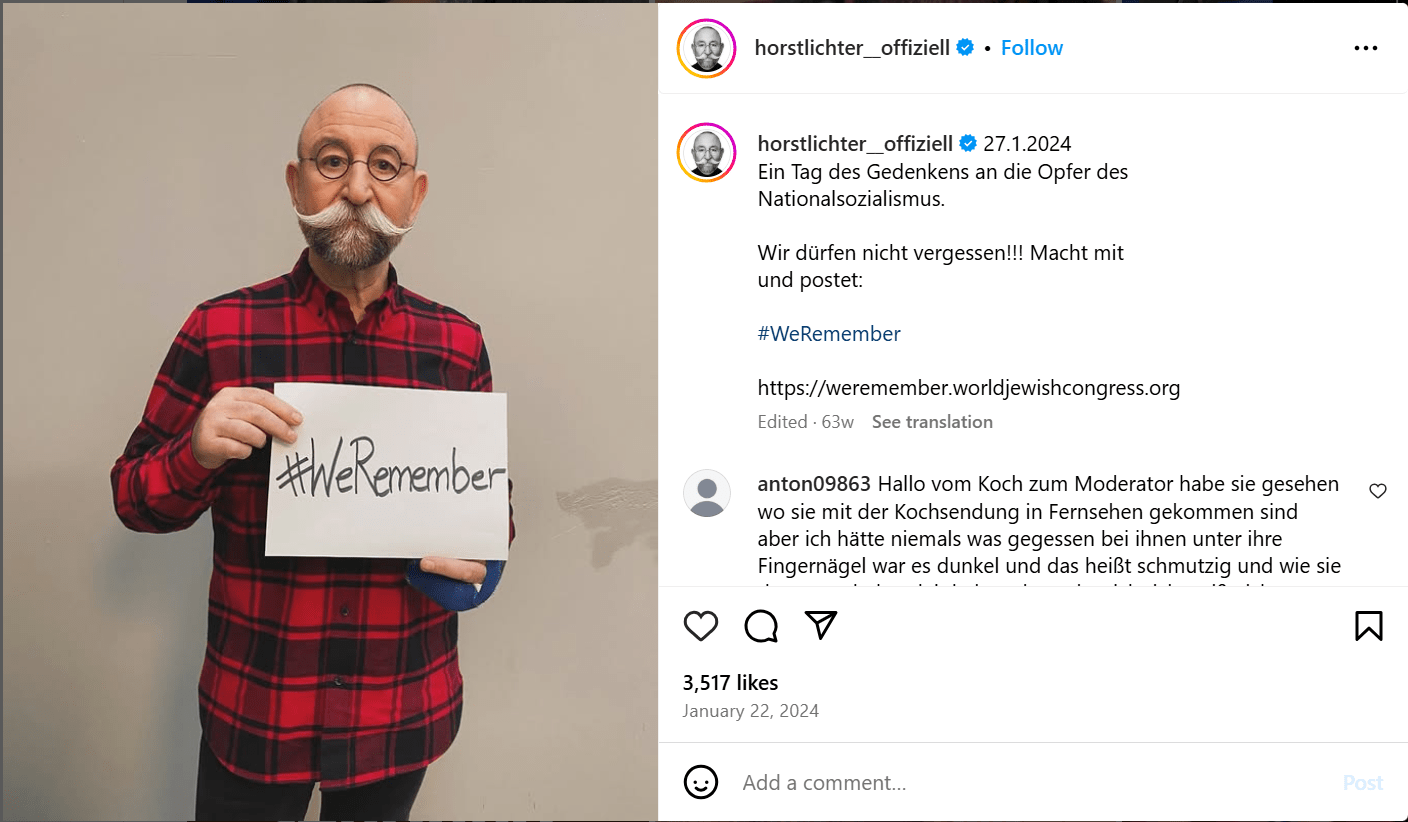 Horst Lichter Beruf