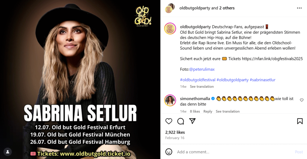Sabrina Setlur Sängerin