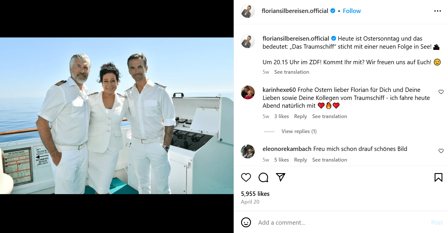 Florian Silbereisen Beziehung