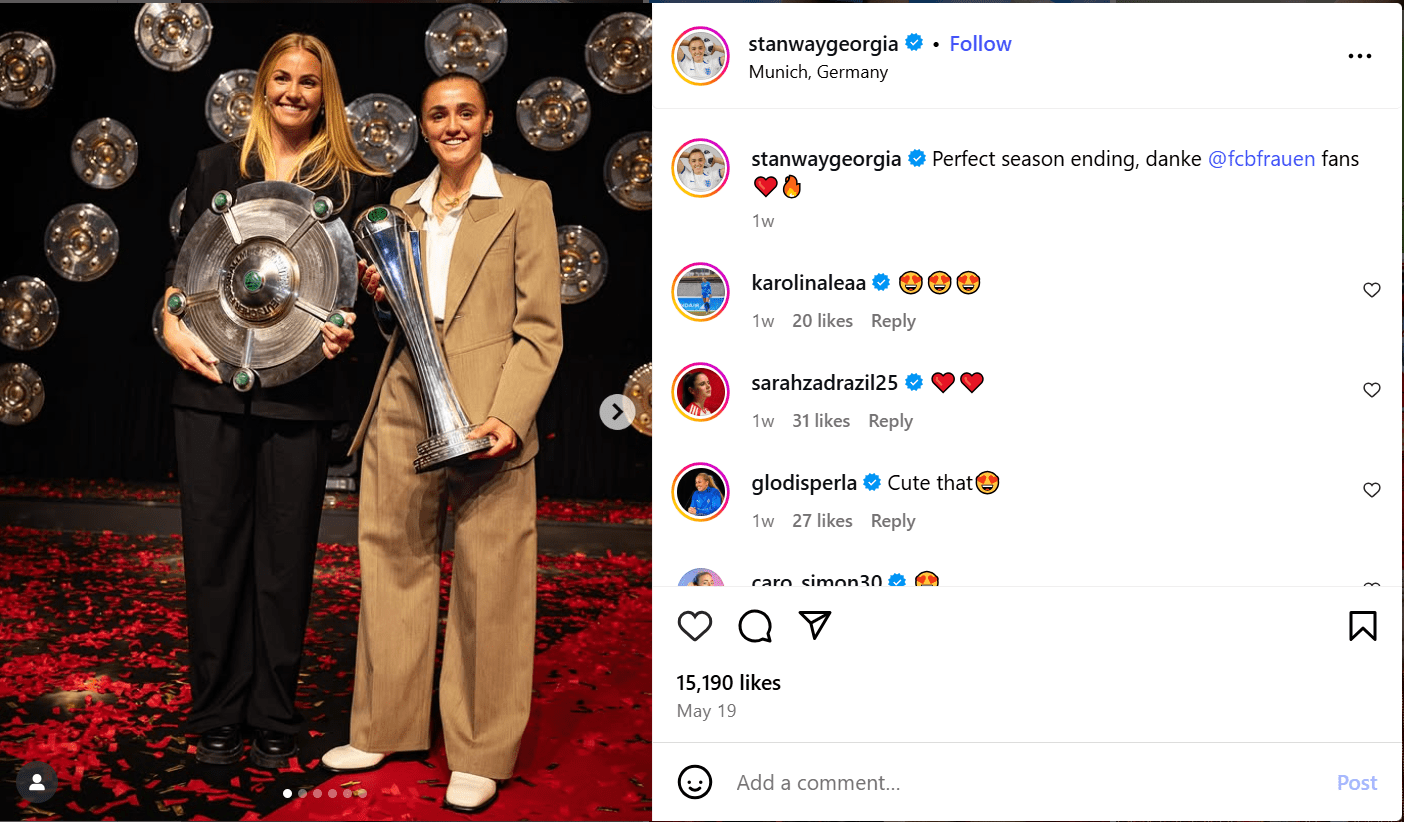 Georgia Stanway fußballspielerin