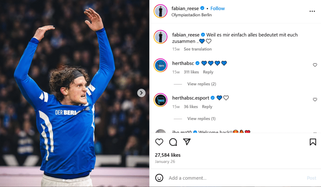 Fabian Reese fußballspieler