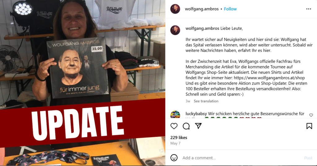 Wolfgang Ambros Sänger