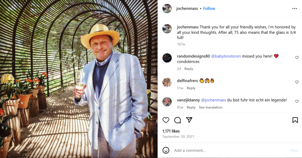 Jochen Mass Krankheit Jochen Mass Krankheit