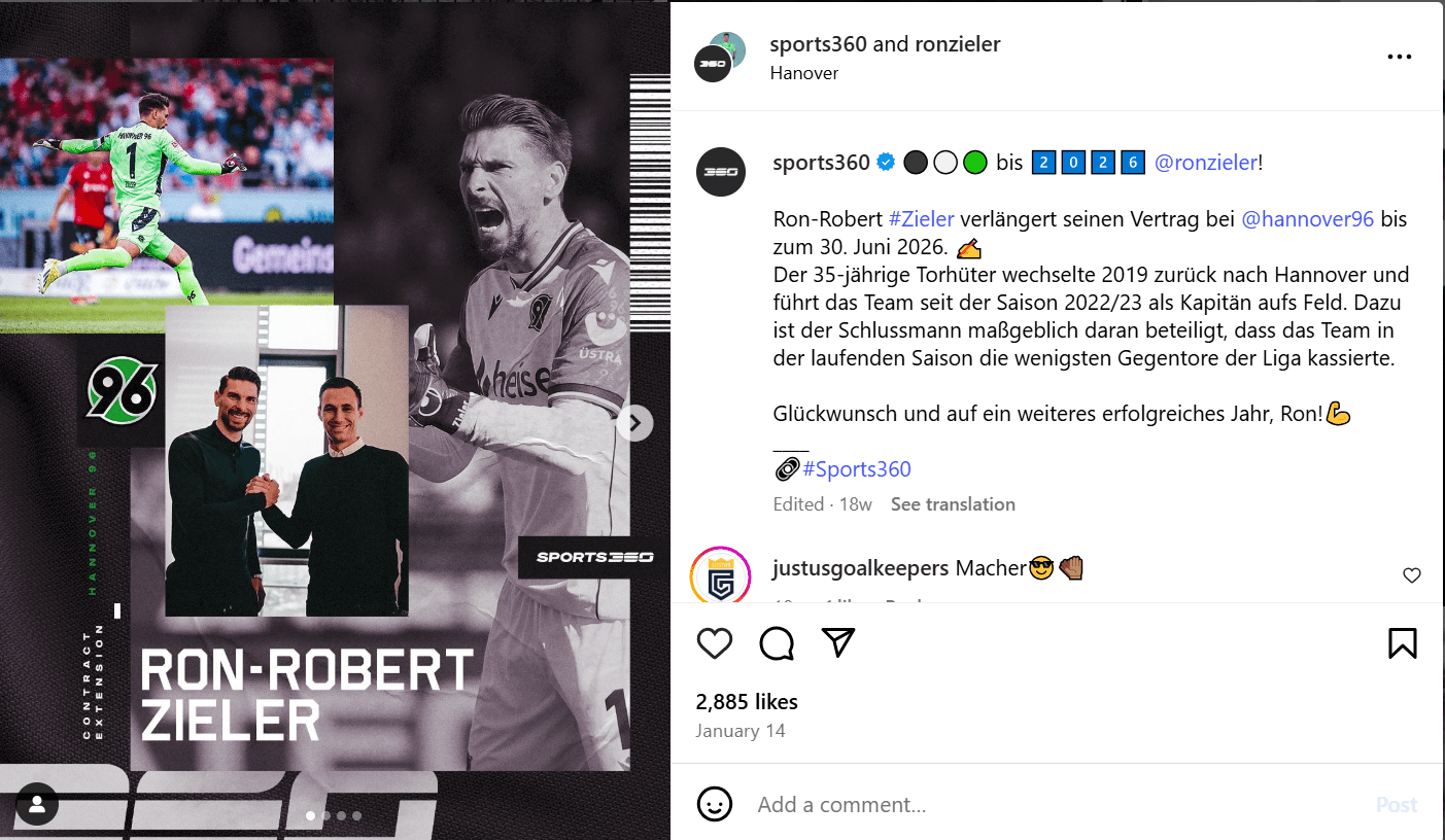 Ron Robert Zieler fußballspieler