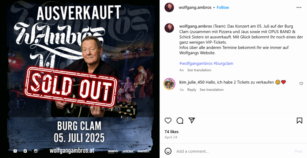 Wolfgang Ambros Sänger