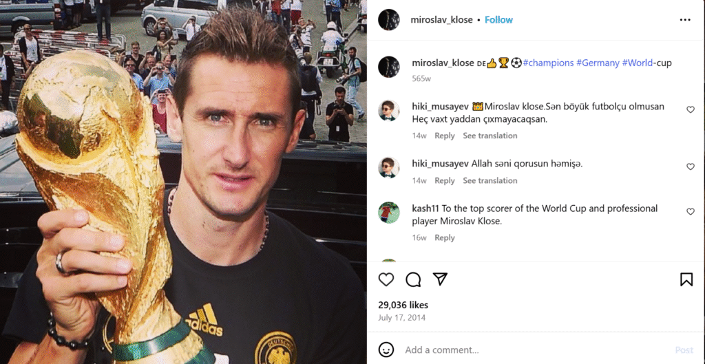 Miroslav Klose fußballspieler Miroslav Klose fußballspieler