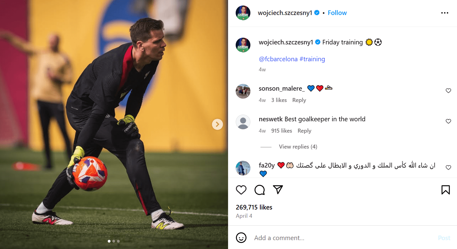 Wojciech Szczęsny Fußballspieler