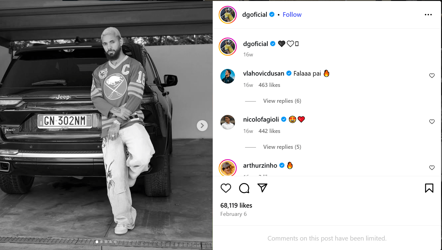 Douglas Luiz Beziehung
