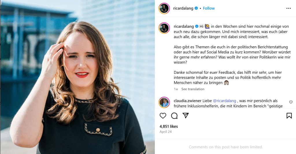 Ricarda Lang vermögen Ricarda Lang vermögen