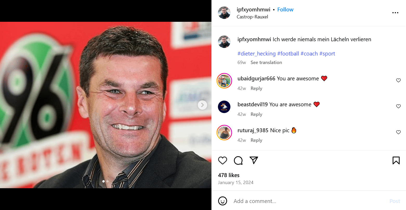 Dieter Hecking vermögen