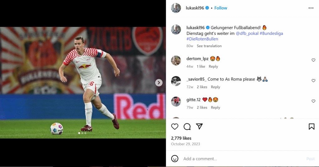 Lukas Klostermann fußballspieler
