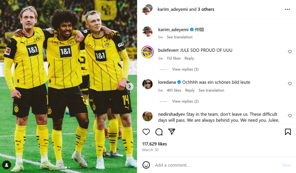 Karim Adeyemi fußballspieler