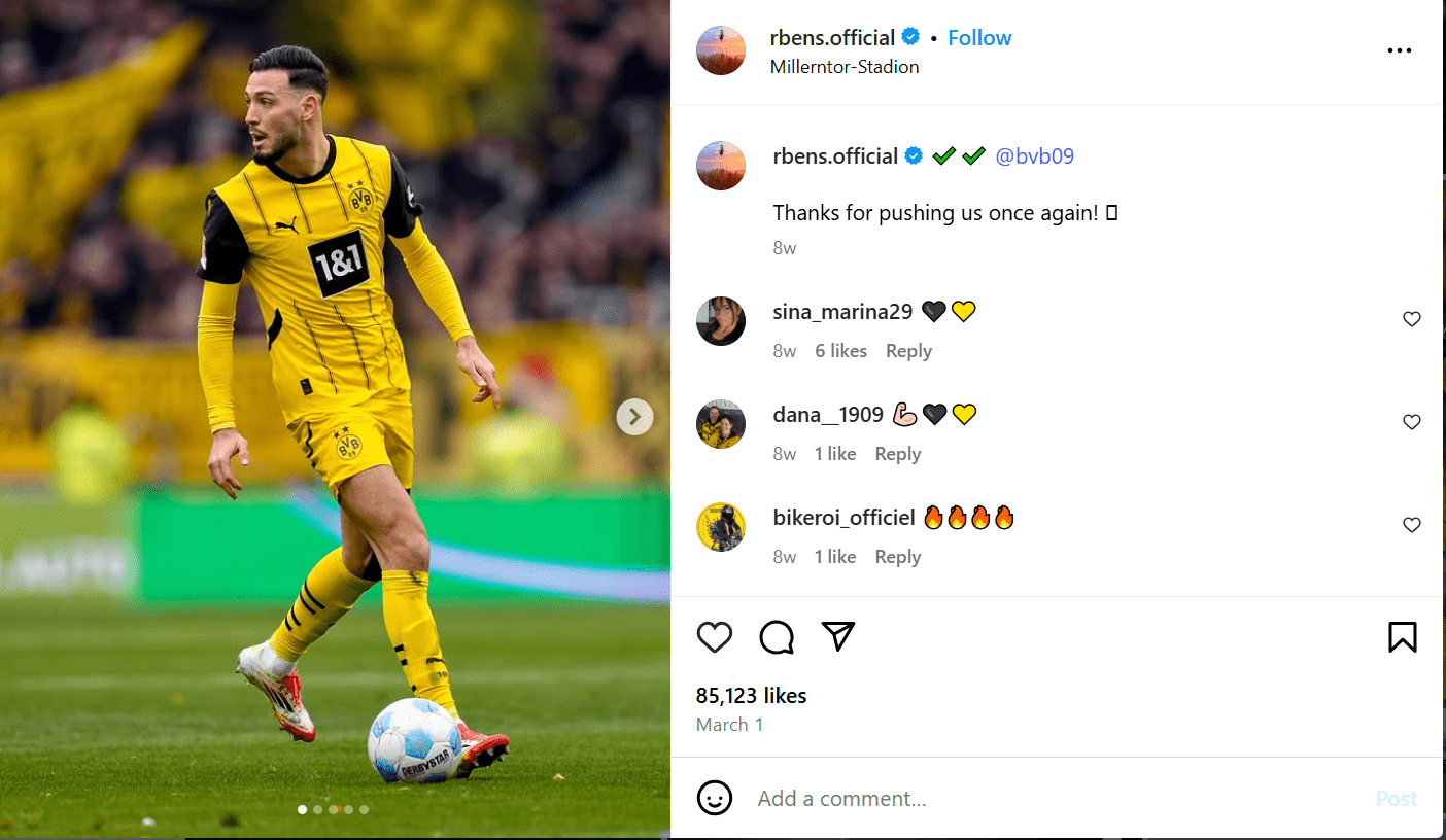Ramy Bensebaini Fußballspieler