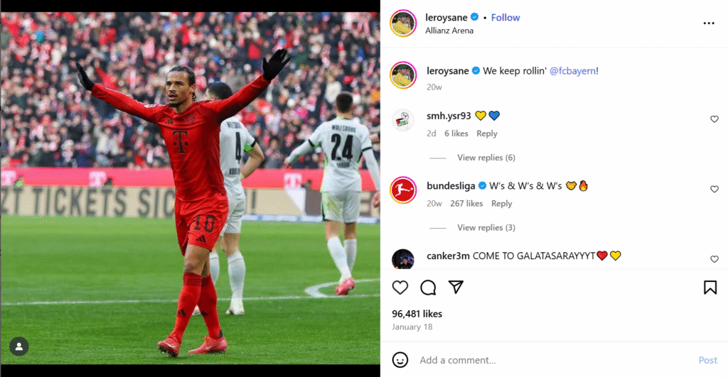 Leroy Sané Freundin Leroy Sané Freundin