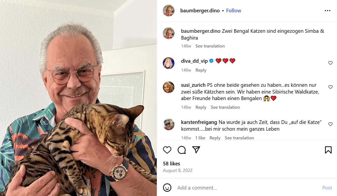 Dino Baumberger Alter