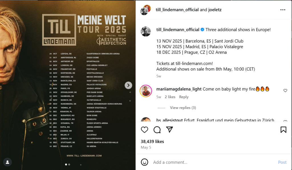 Till Lindemann Tochter Till Lindemann Tochter