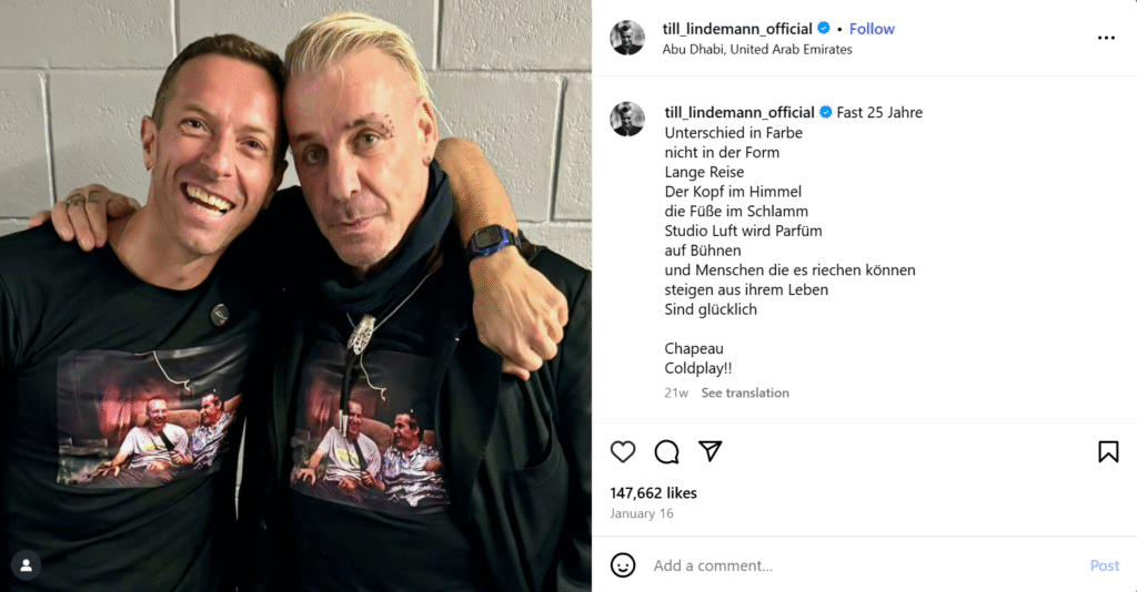 Till Lindemann Tochter Till Lindemann Tochter