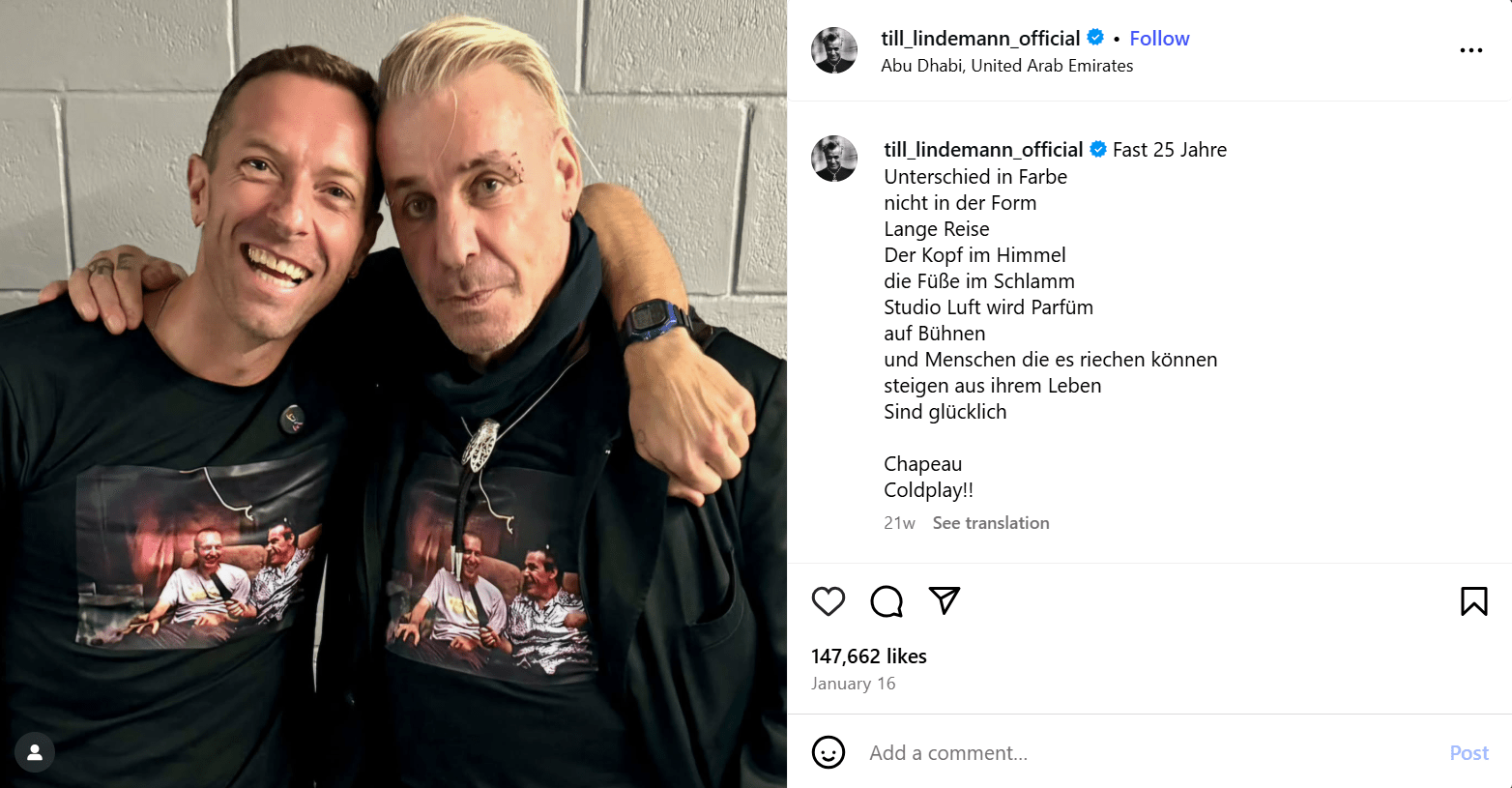 Till Lindemann Tochter
