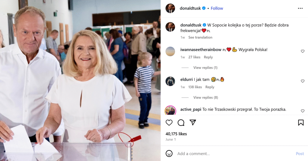 Donald Tusk Ehefrau